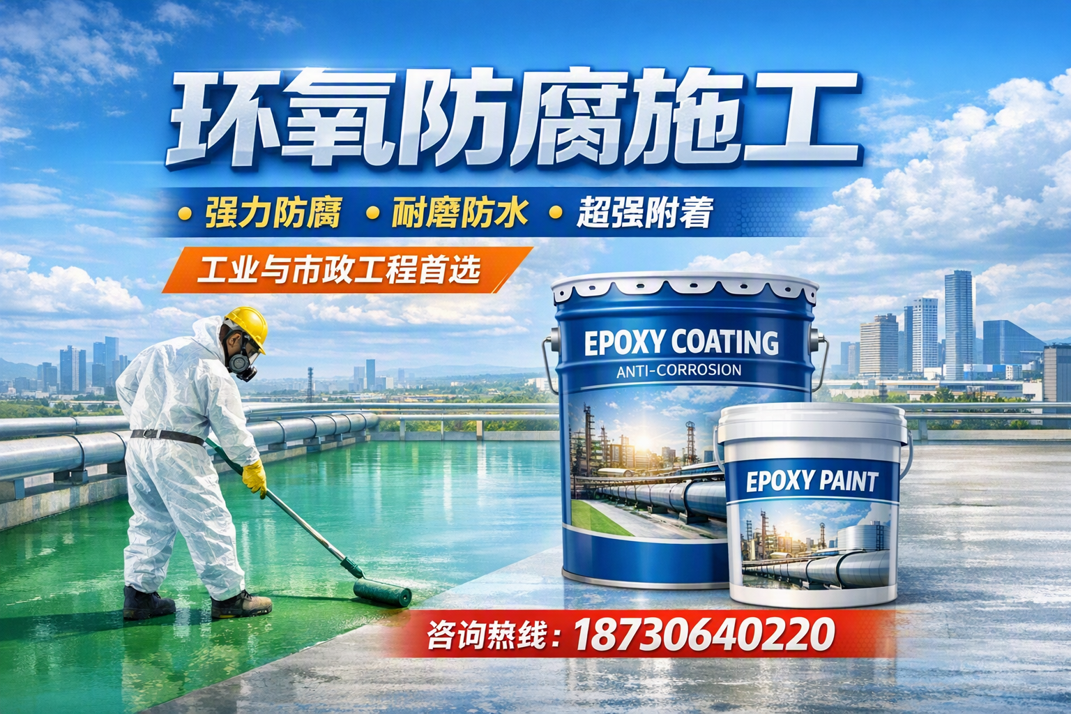 在 三门峡 进行环氧防腐施工的注意事项