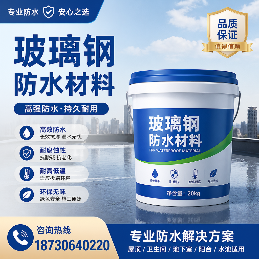 了解玻璃钢防水材料的市场趋势，三门峡 企业不可不知